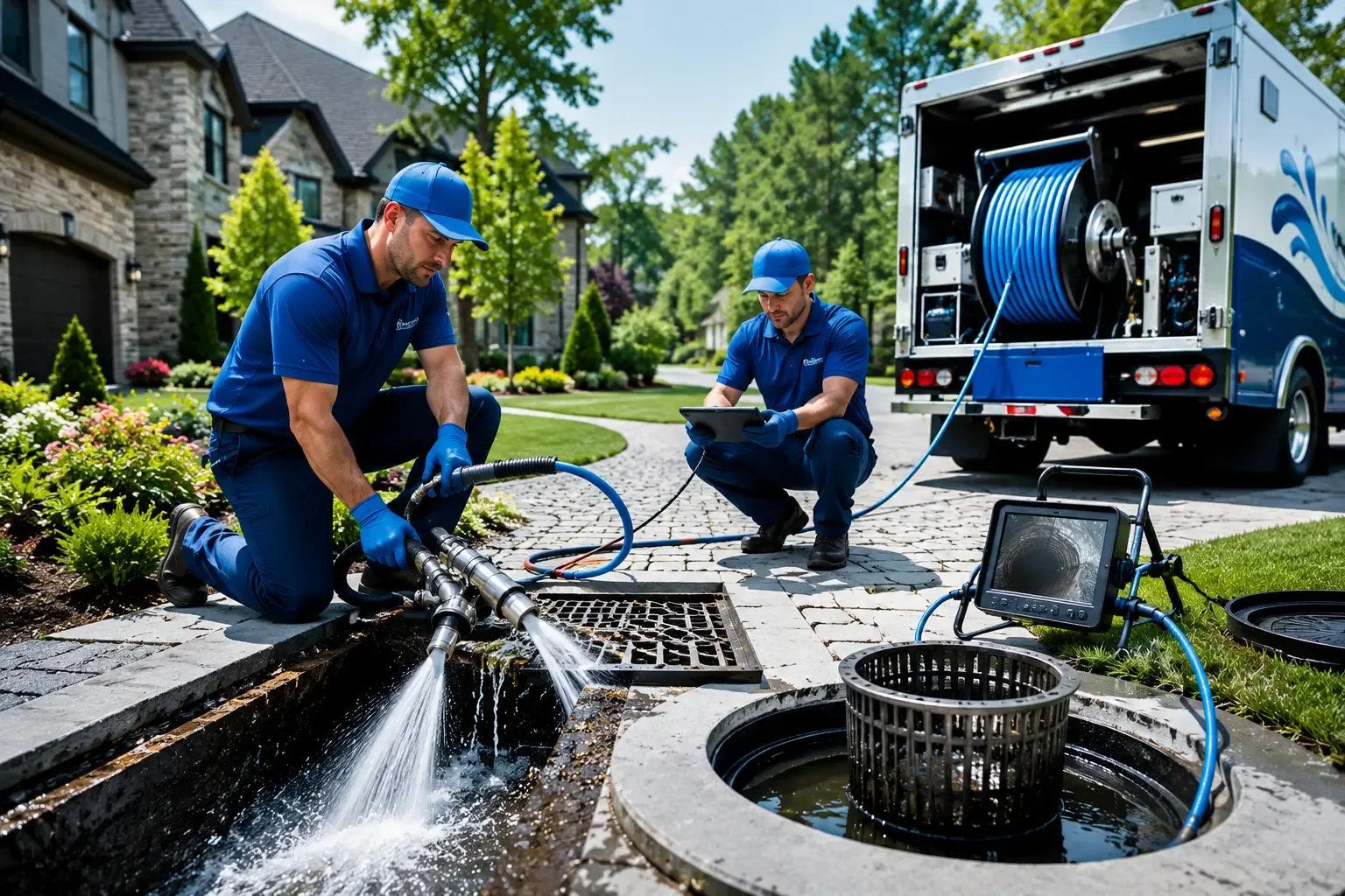 Local outdoor drain cleaning professionals in Bronwood, GA